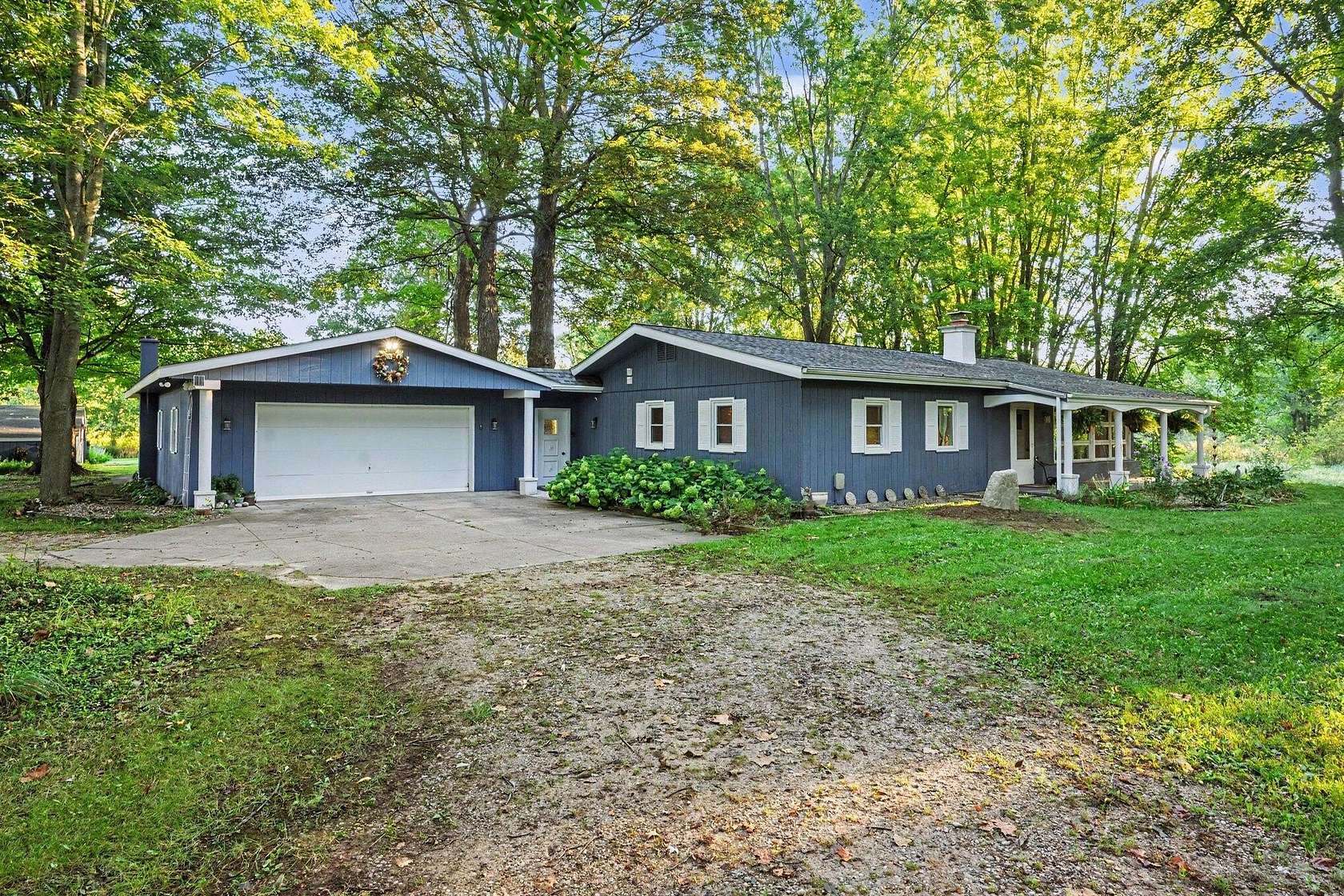 10.4 Acres of Recreational Land with Home for Sale in Paw Paw, Michigan