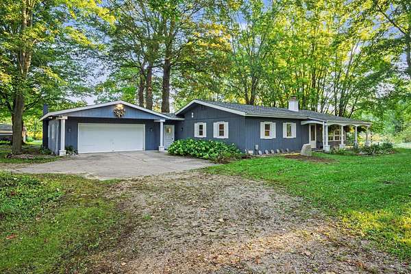 10.4 Acres of Recreational Land with Home for Sale in Paw Paw, Michigan