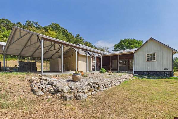 9.56 Acres of Land with Home for Sale in Yellville, Arkansas