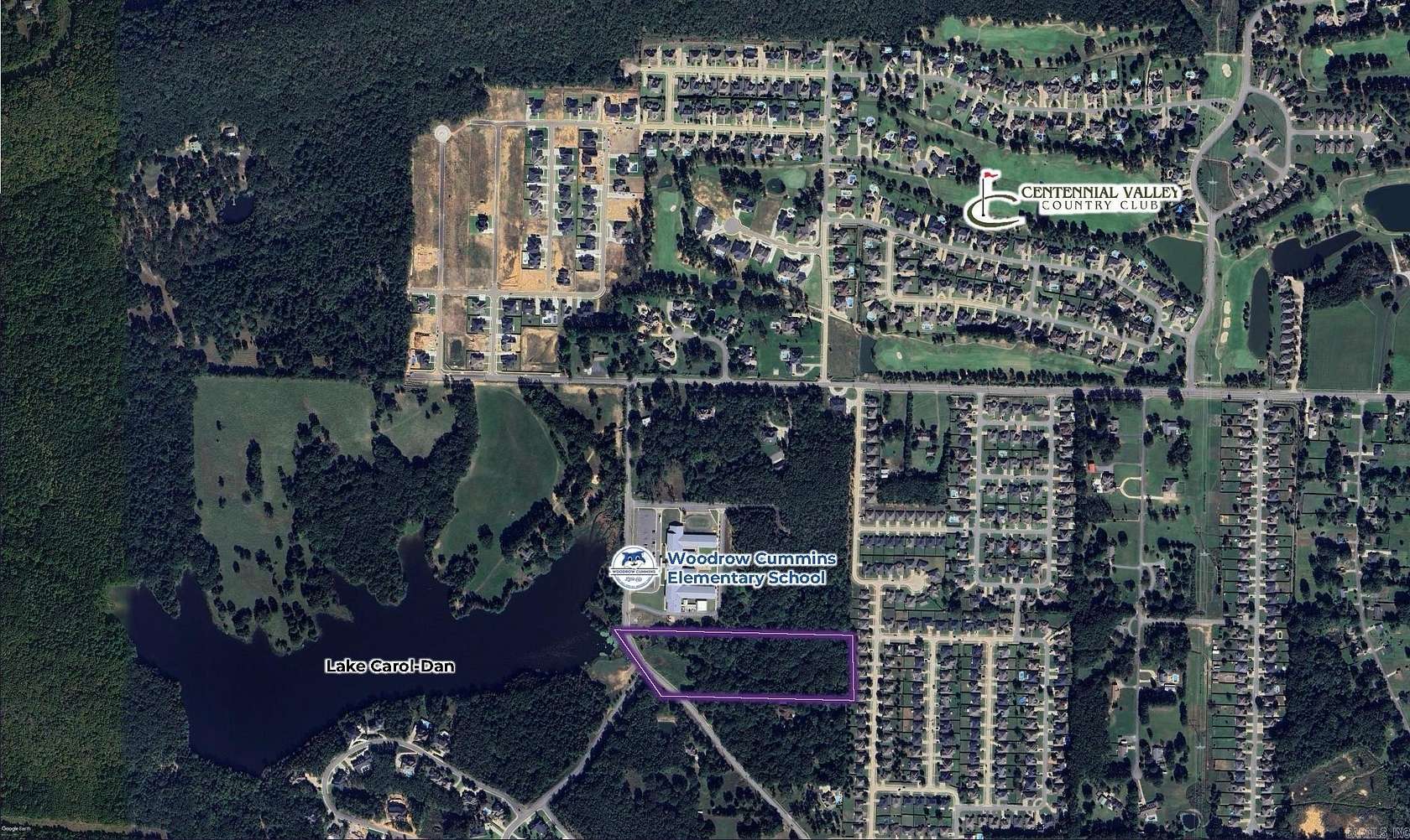 11.6 Acres of Land for Sale in Conway, Arkansas