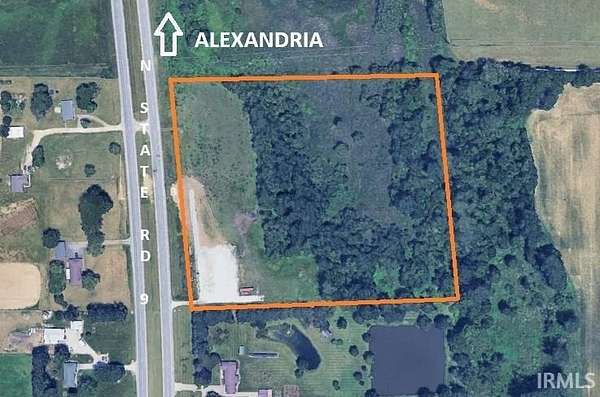 12.5 Acres of Land for Sale in Alexandria, Indiana