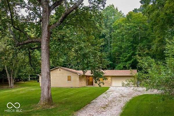 8.87 Acres of Land with Home for Sale in Columbus, Indiana