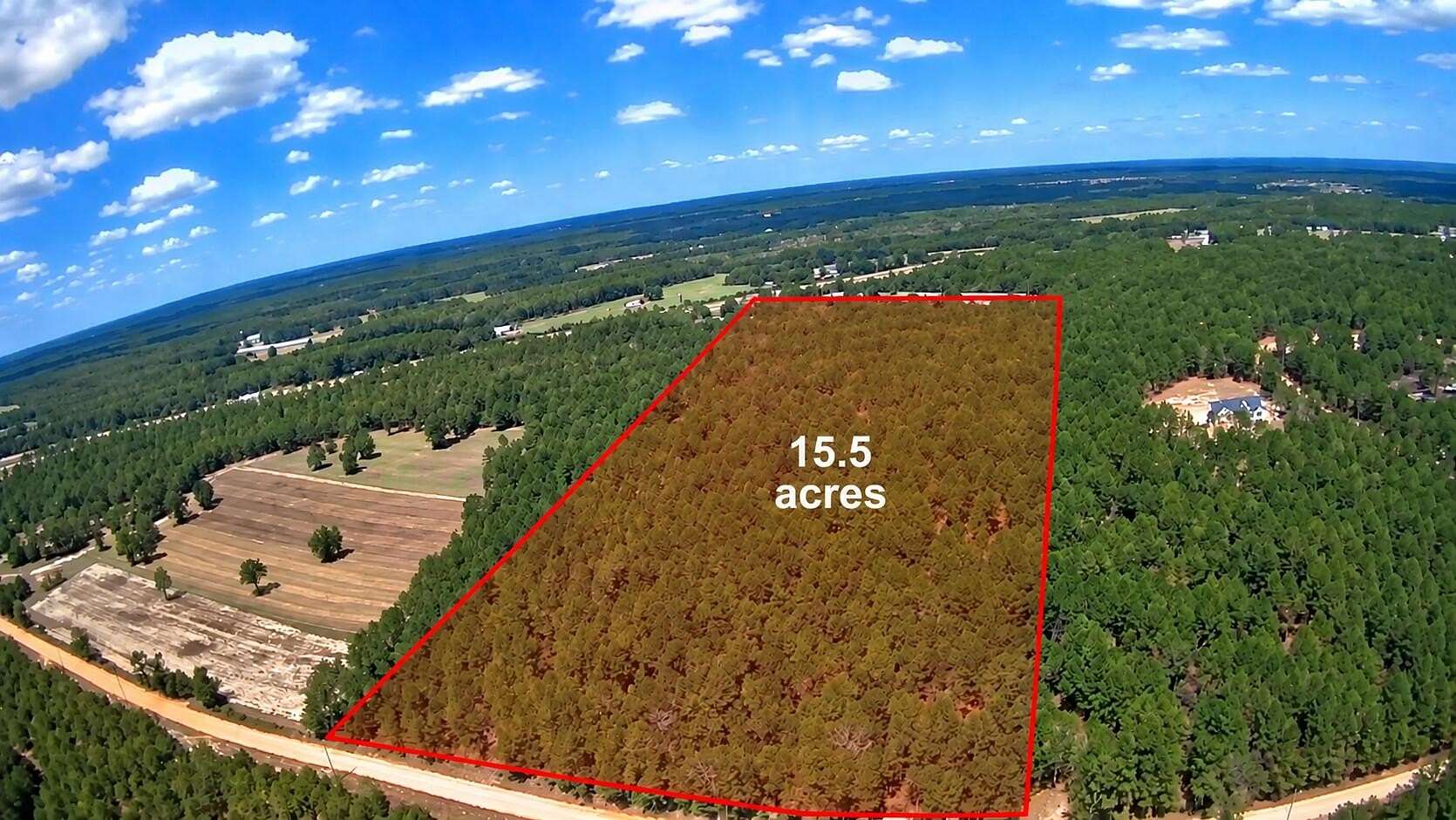15.5 Acres of Land for Sale in Monetta, South Carolina