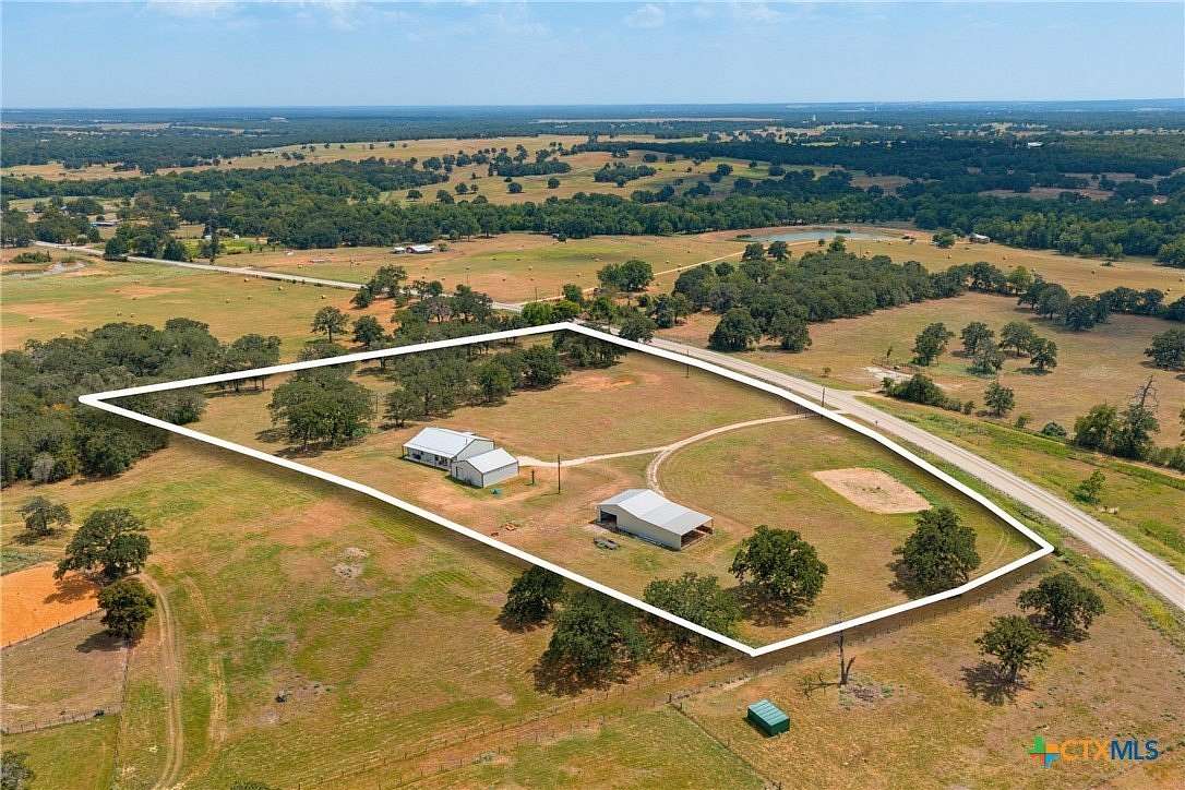 10 Acres of Land with Home for Sale in Thrall, Texas