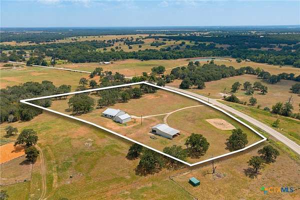 10 Acres of Land with Home for Sale in Thrall, Texas