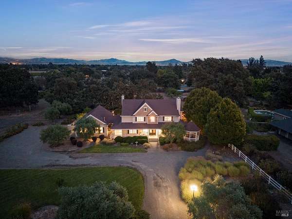 2.9 Acres of Land with Home for Sale in Santa Rosa, California