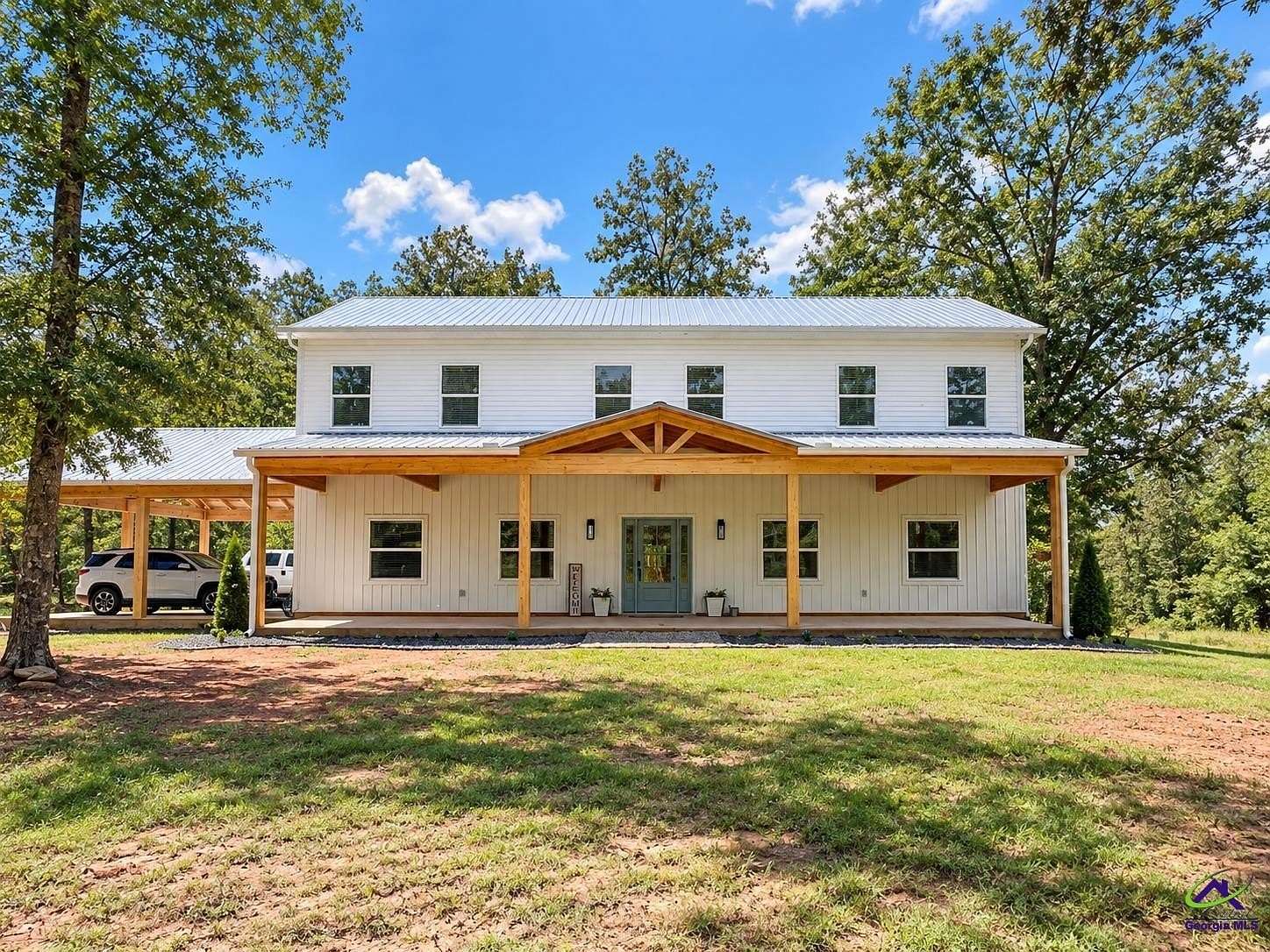 6.2 Acres of Land with Home for Sale in Culloden, Georgia
