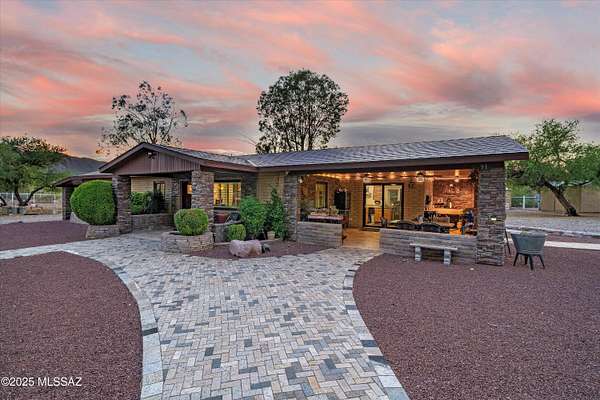 5.74 Acres of Land with Home for Sale in Winkelman, Arizona