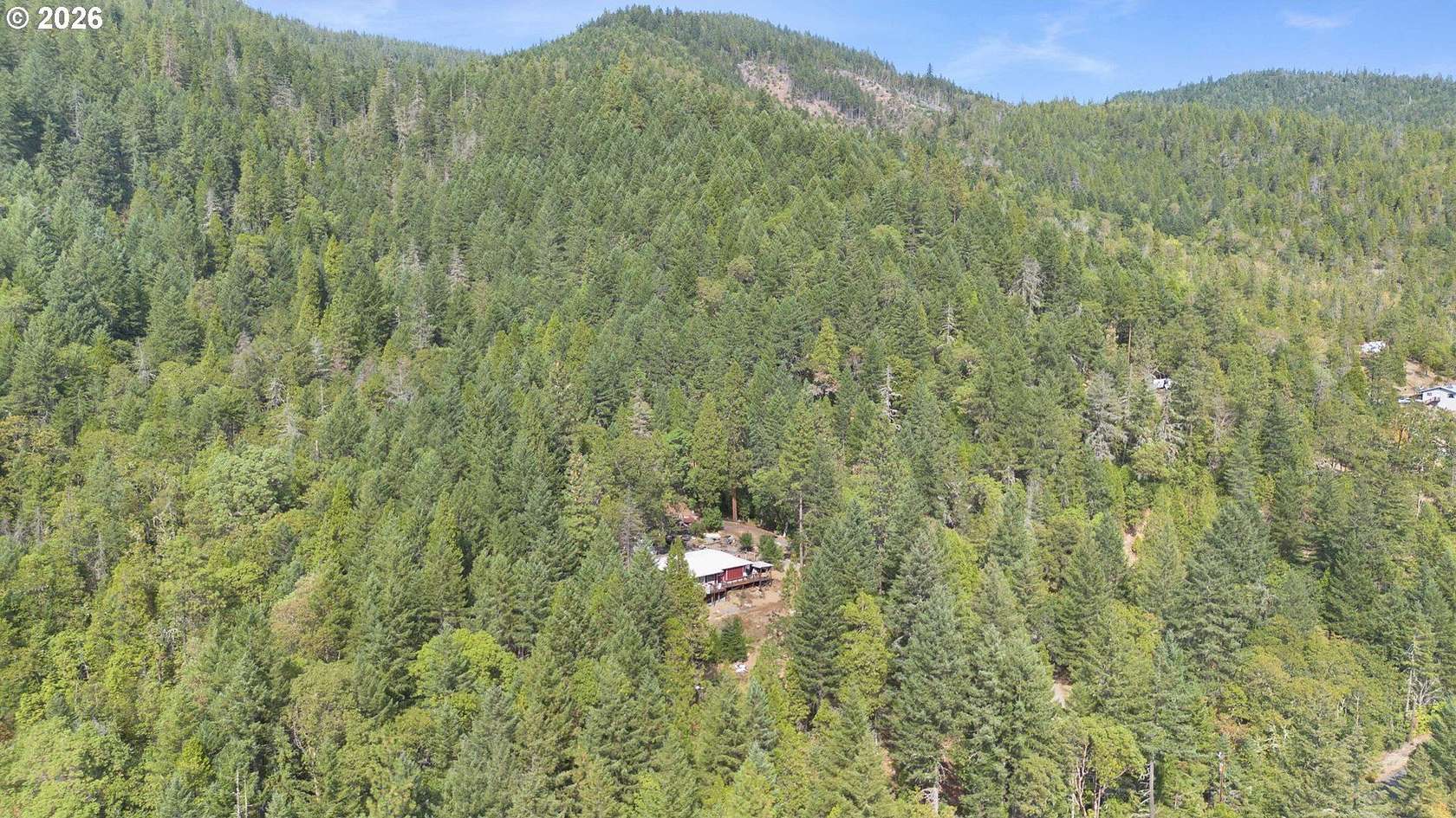 18 Acres of Land with Home for Sale in Wolf Creek, Oregon