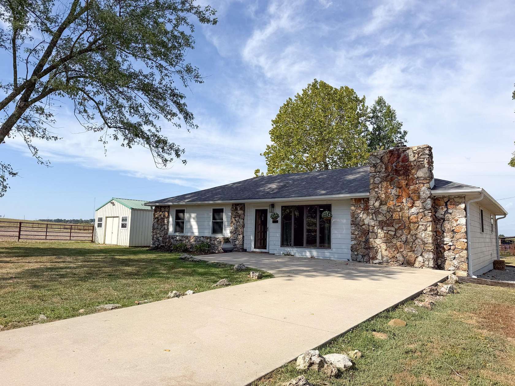 42.5 Acres of Agricultural Land with Home for Sale in Mountain Grove, Missouri