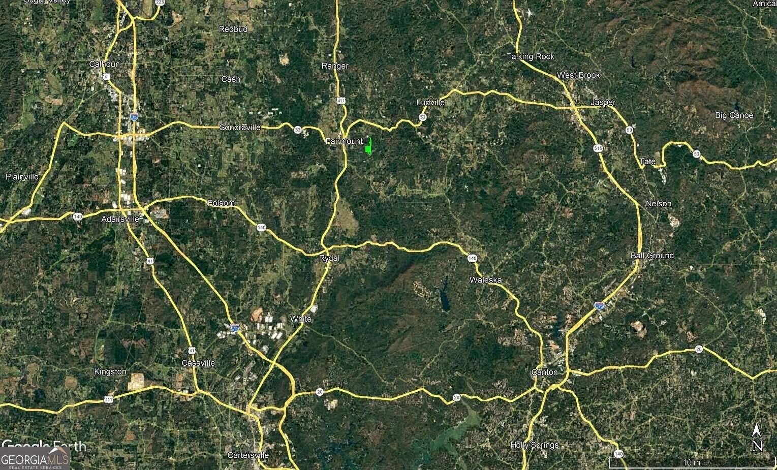 116 Acres of Recreational & Residential Land for Sale in Fairmount, Georgia