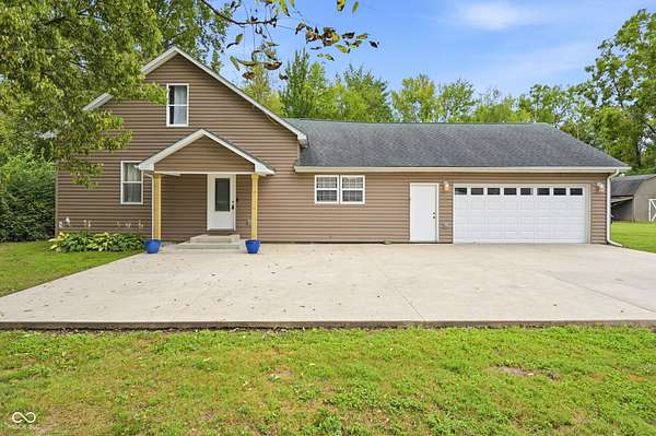 3.2 Acres of Land with Home for Sale in Markleville, Indiana