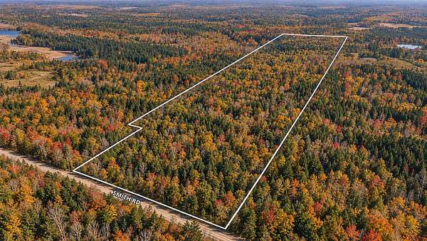 28.1 Acres of Recreational & Residential Land for Sale in Couderay, Wisconsin