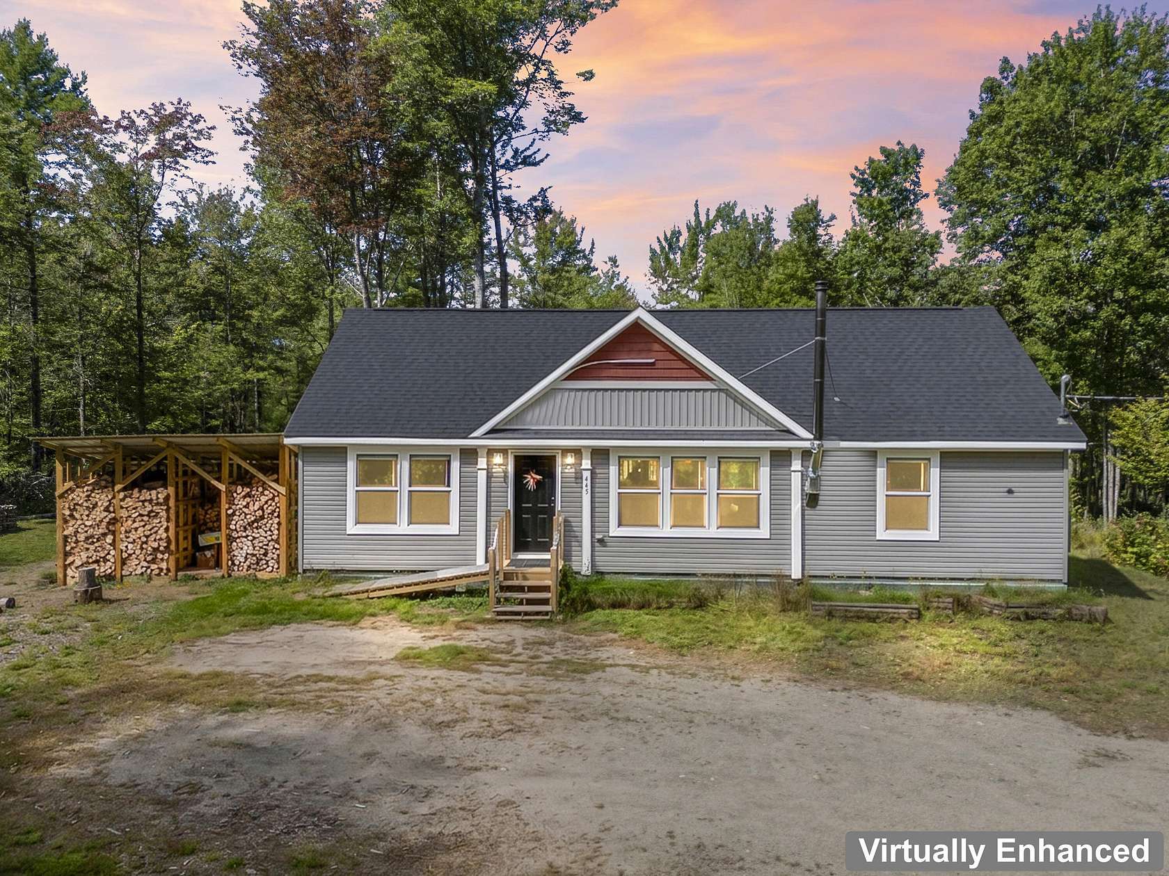 5.2 Acres of Land with Home for Sale in Maxfield Town, Maine