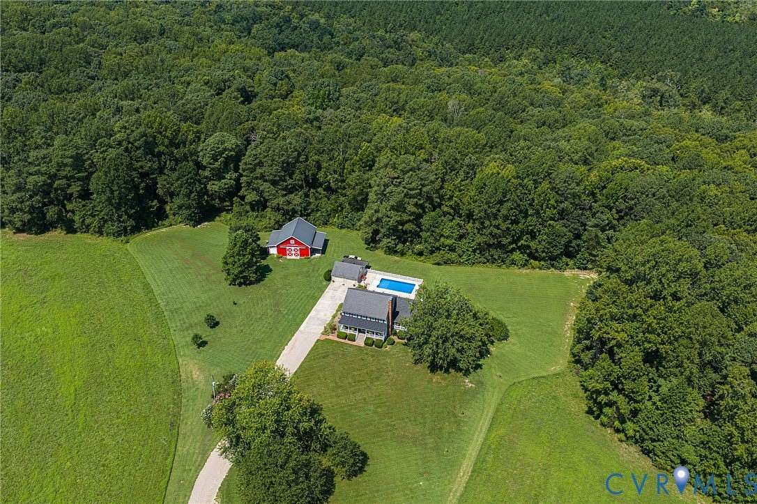 40 Acres of Recreational Land with Home for Sale in Tappahannock, Virginia