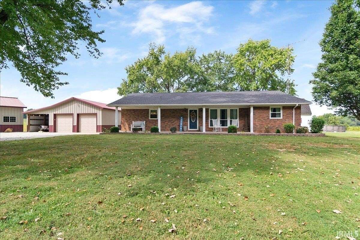 1.5 Acres of Land with Home for Sale in Oakland City, Indiana