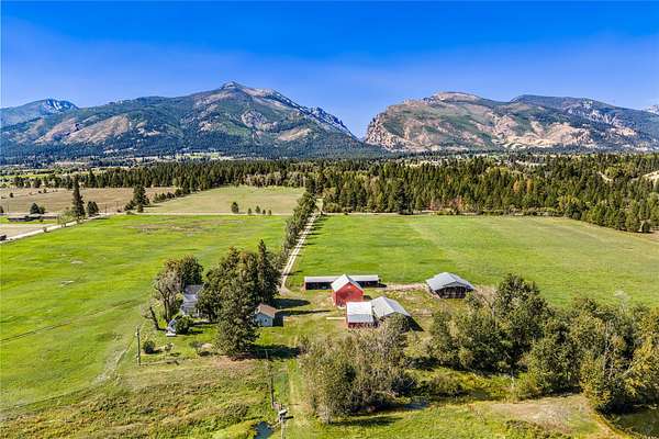 68.4 Acres of Land with Home for Sale in Hamilton, Montana