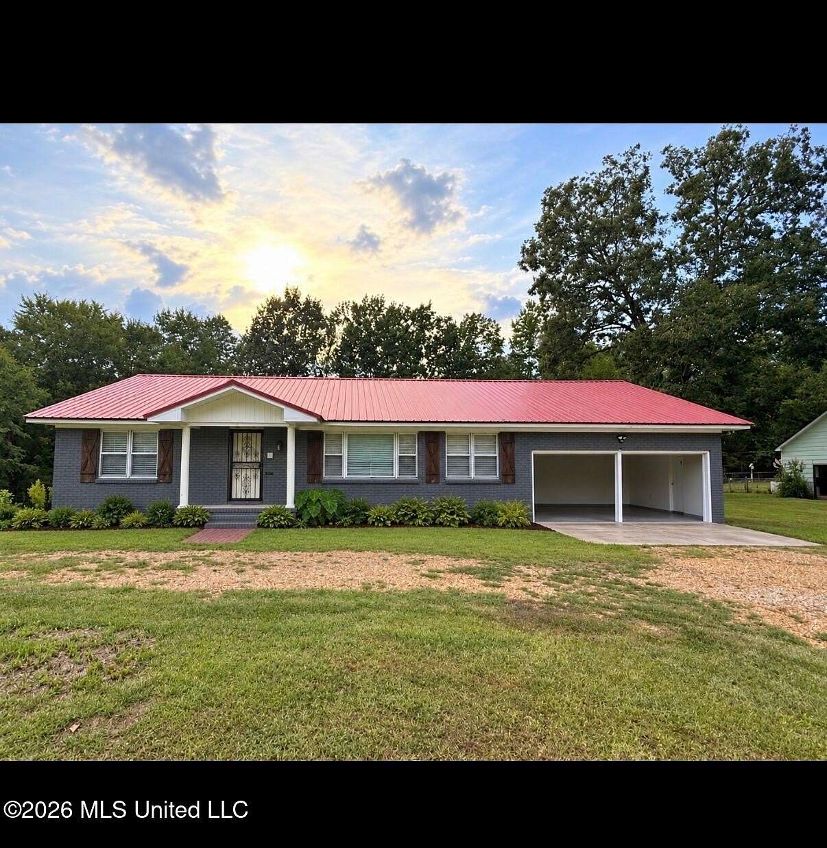 1.5 Acres of Land with Home for Sale in Calhoun City, Mississippi