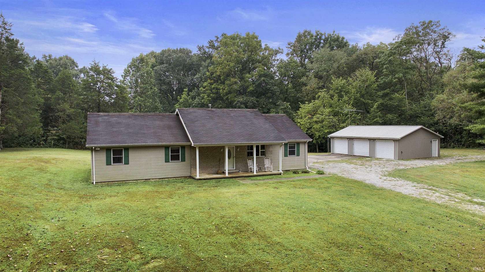 3.1 Acres of Land with Home for Sale in Bedford, Indiana