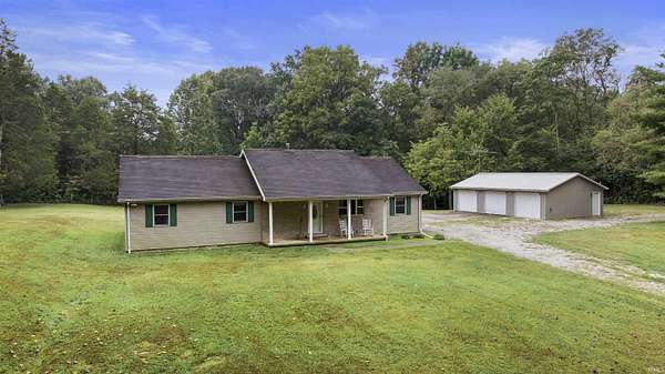 3.1 Acres of Land with Home for Sale in Bedford, Indiana