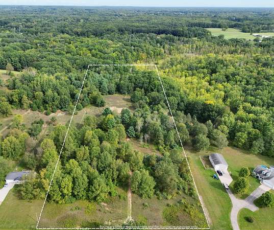 10 Acres of Recreational & Residential Land for Sale in Cedar Springs, Michigan