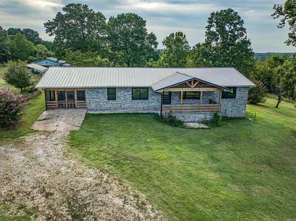 30 Acres of Recreational Land with Home for Sale in Peel, Arkansas