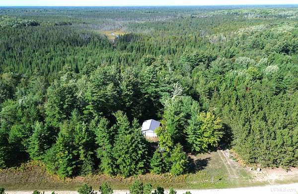 20 Acres of Recreational Land with Home for Sale in Manistique, Michigan