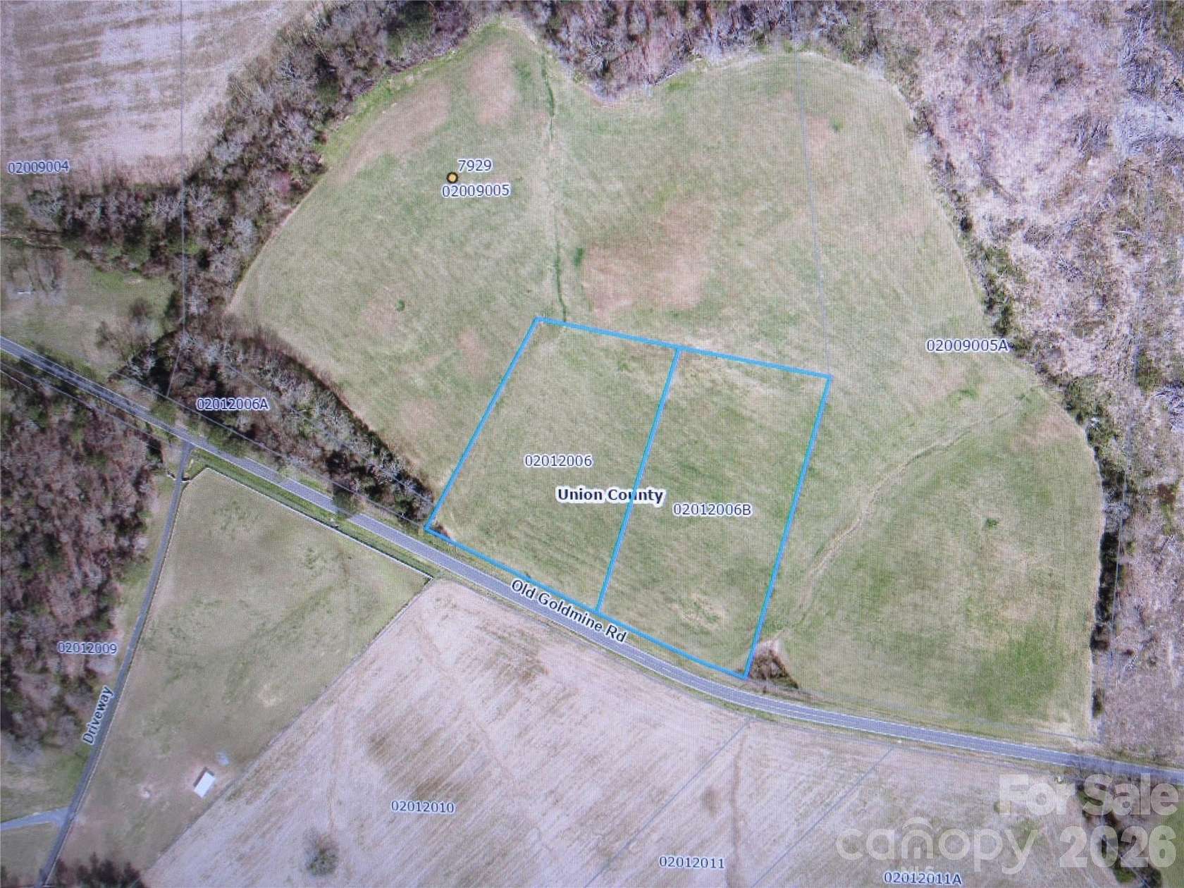 4.1 Acres of Land for Sale in Peachland, North Carolina