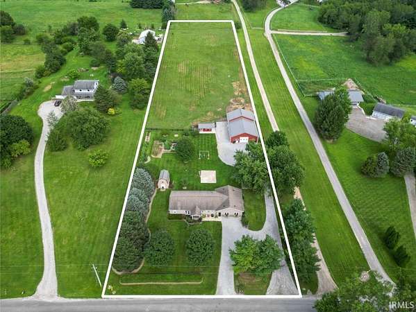 3 Acres of Land with Home for Auction in Middlebury, Indiana