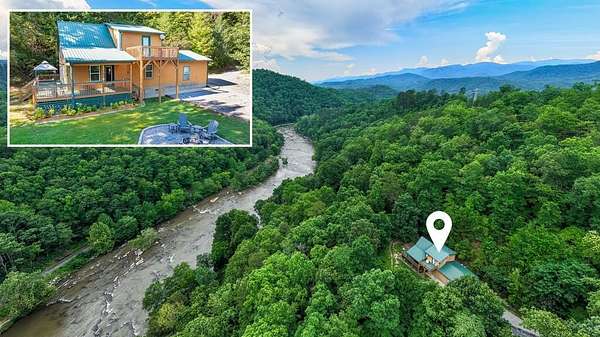1.89 Acres of Land with Home for Sale in Whittier, North Carolina