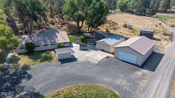 6.45 Acres of Land with Home for Sale in Prineville, Oregon