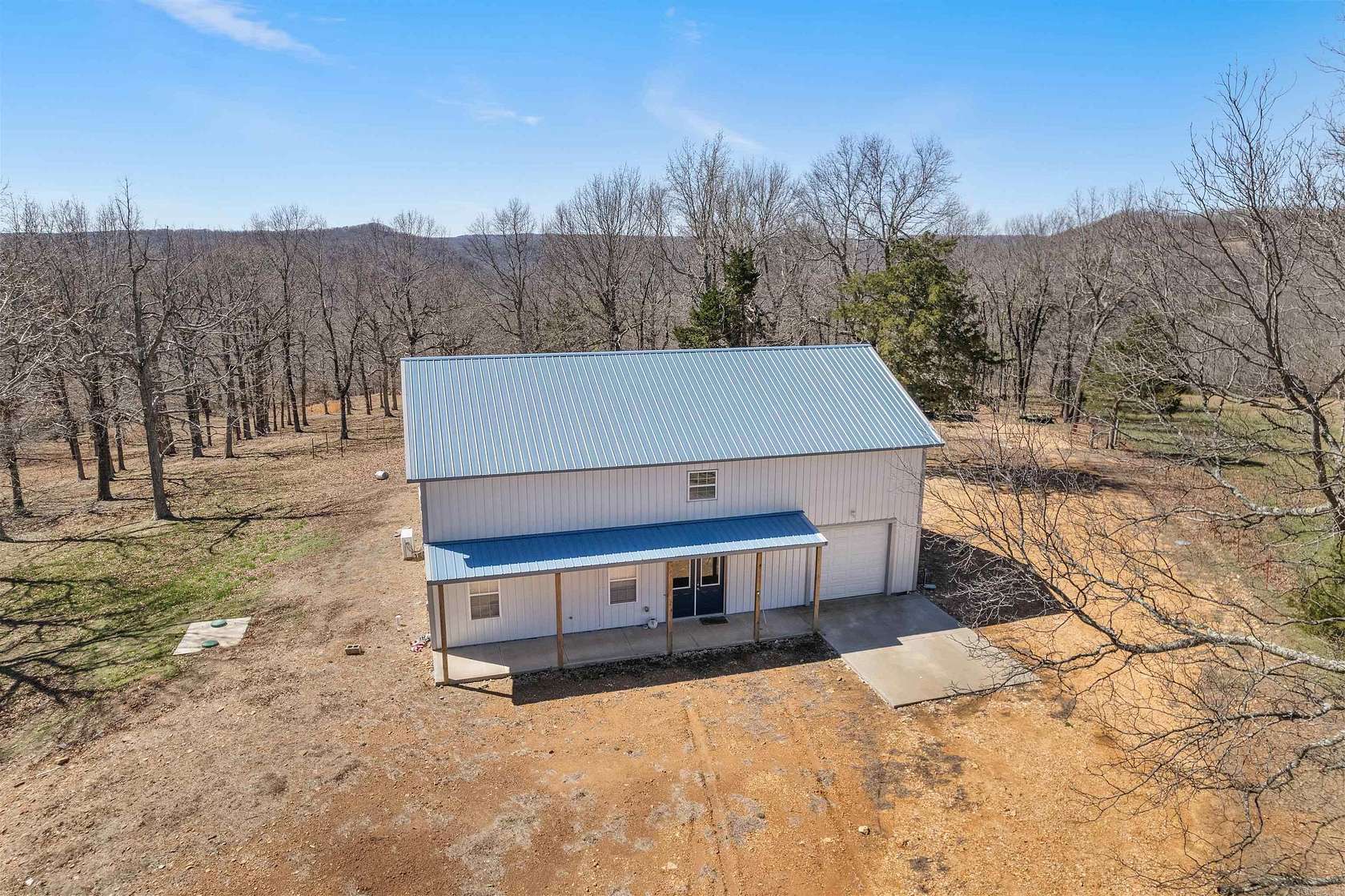 9.5 Acres of Land with Home for Sale in Deer, Arkansas