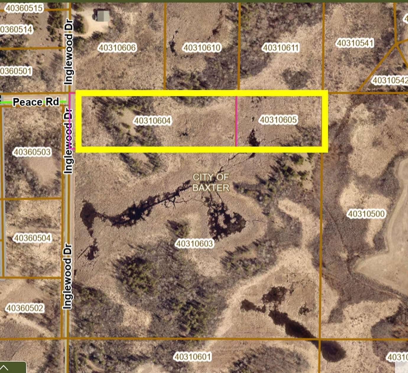 9.24 Acres of Residential Land for Sale in Baxter, Minnesota