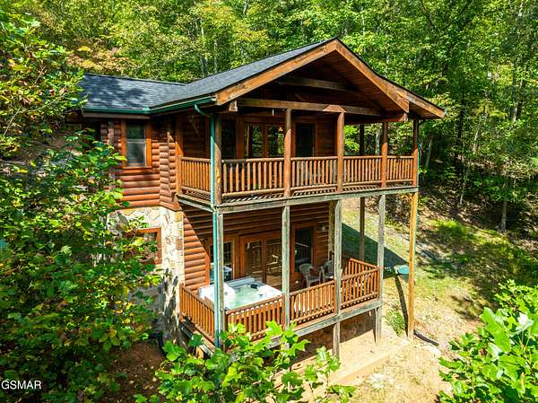2.82 Acres of Land with Home for Sale in Sevierville, Tennessee