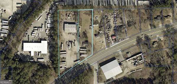 3.69 Acres of Improved Commercial Land for Lease in Ellenwood, Georgia
