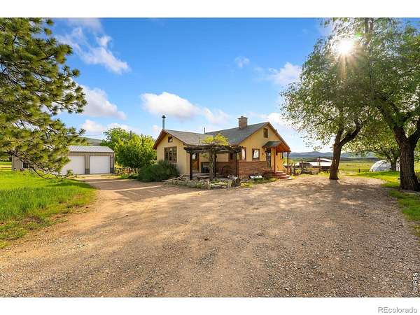 9.4 Acres of Land with Home for Sale in Bellvue, Colorado