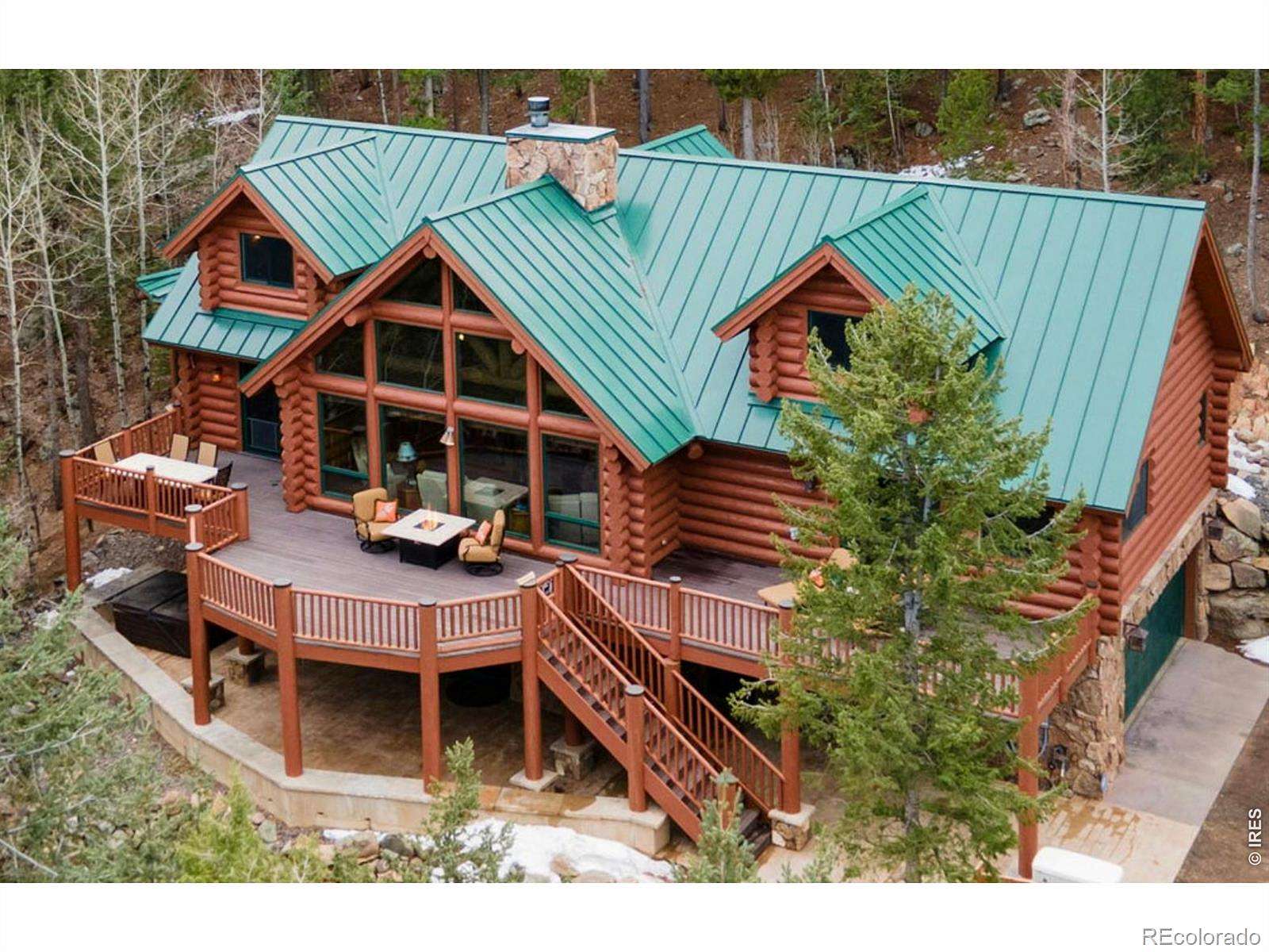 5 Acres of Land with Home for Sale in Estes Park, Colorado