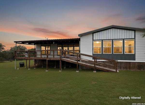 5.58 Acres of Land with Home for Sale in Hobson, Texas
