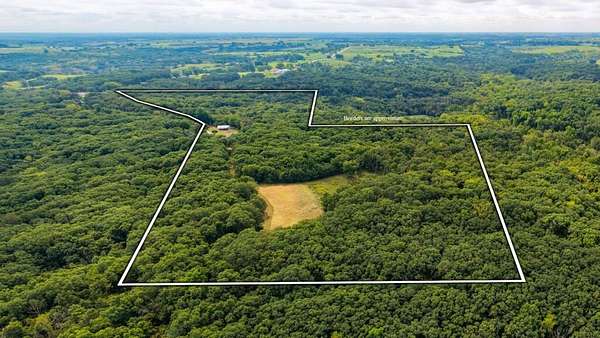 50 Acres of Recreational Land with Home for Sale in Unionville, Missouri