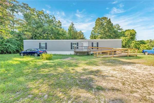 1.5 Acres of Land with Home for Sale in Rockingham, North Carolina