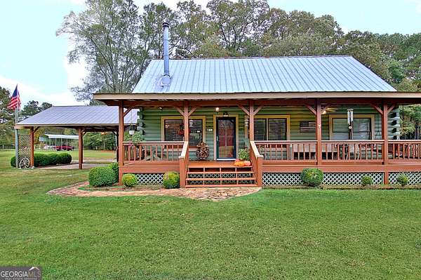 14.9 Acres of Land with Home for Sale in Shiloh, Georgia
