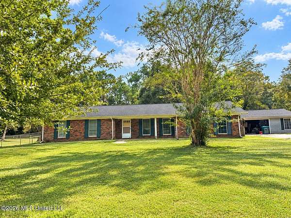 3.8 Acres of Land with Home for Sale in Gautier, Mississippi