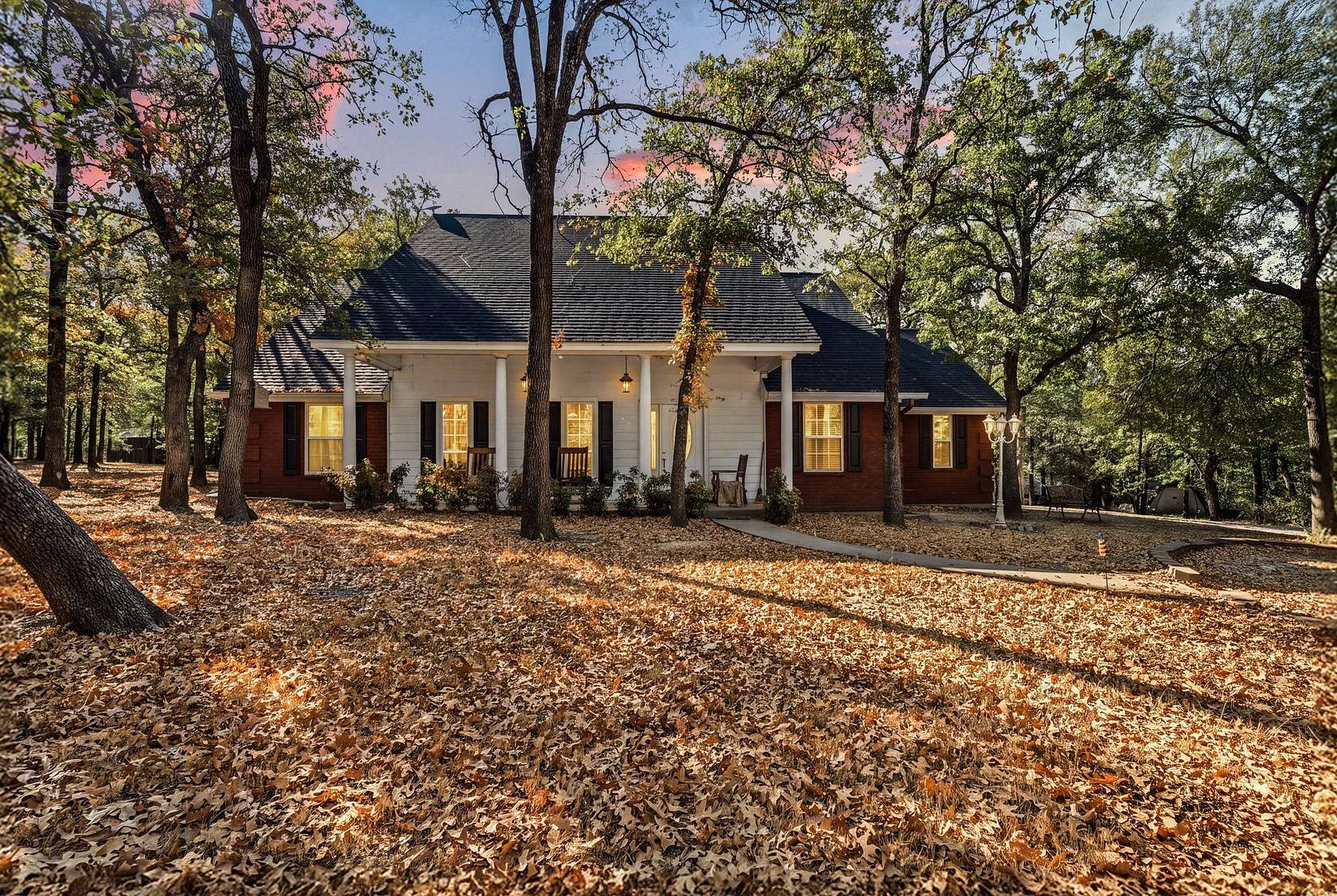 5 Acres of Land with Home for Sale in Whitney, Texas