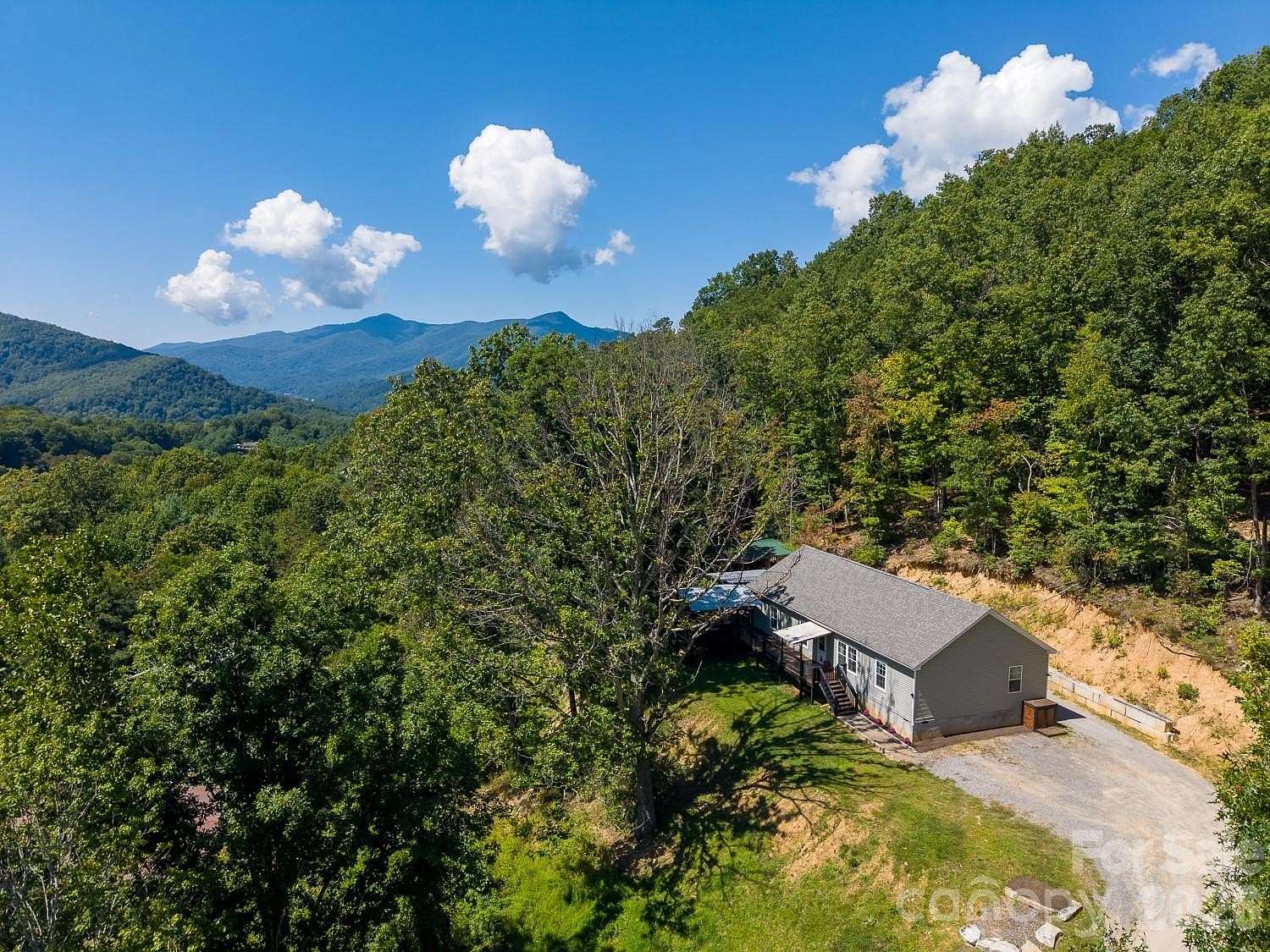 4.32 Acres of Land with Home for Sale in Waynesville, North Carolina