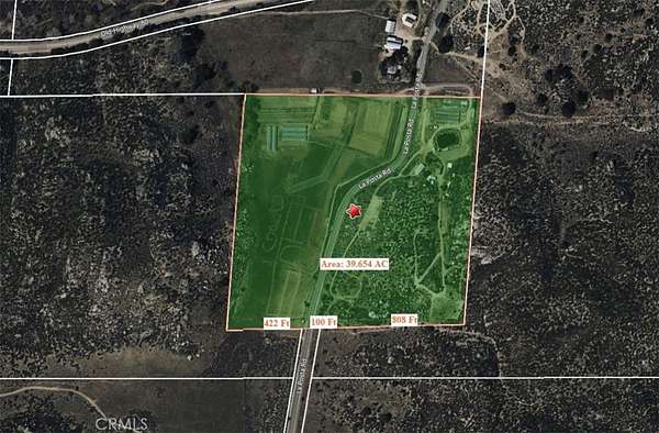 40.1 Acres of Land for Sale in Campo, California