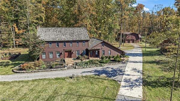 13 Acres of Land with Home for Sale in Canfield, Ohio