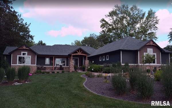 6.26 Acres of Land with Home for Sale in Chatham, Illinois