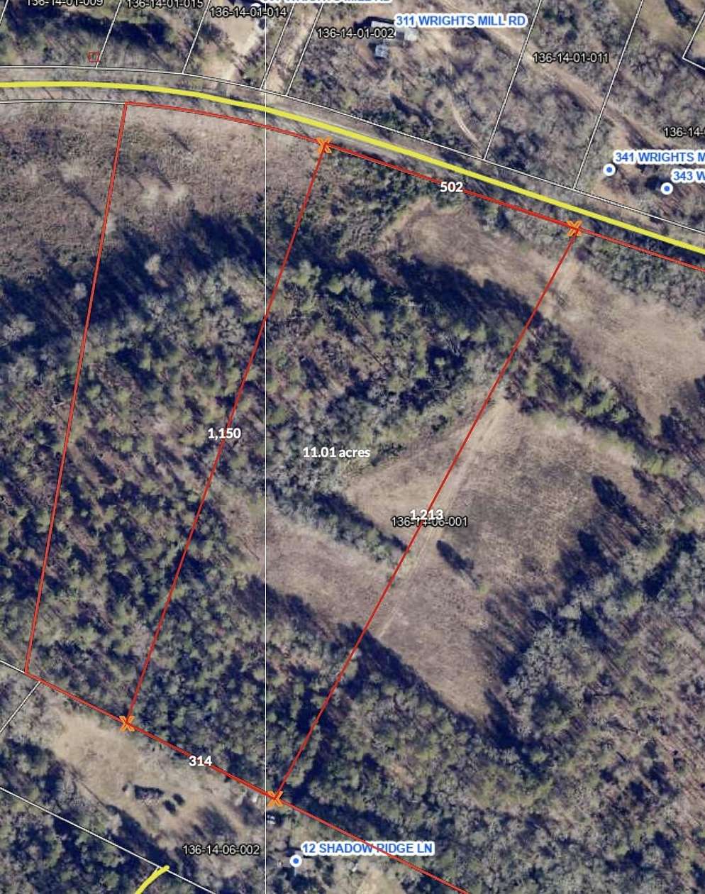 11 Acres of Land for Sale in Aiken, South Carolina