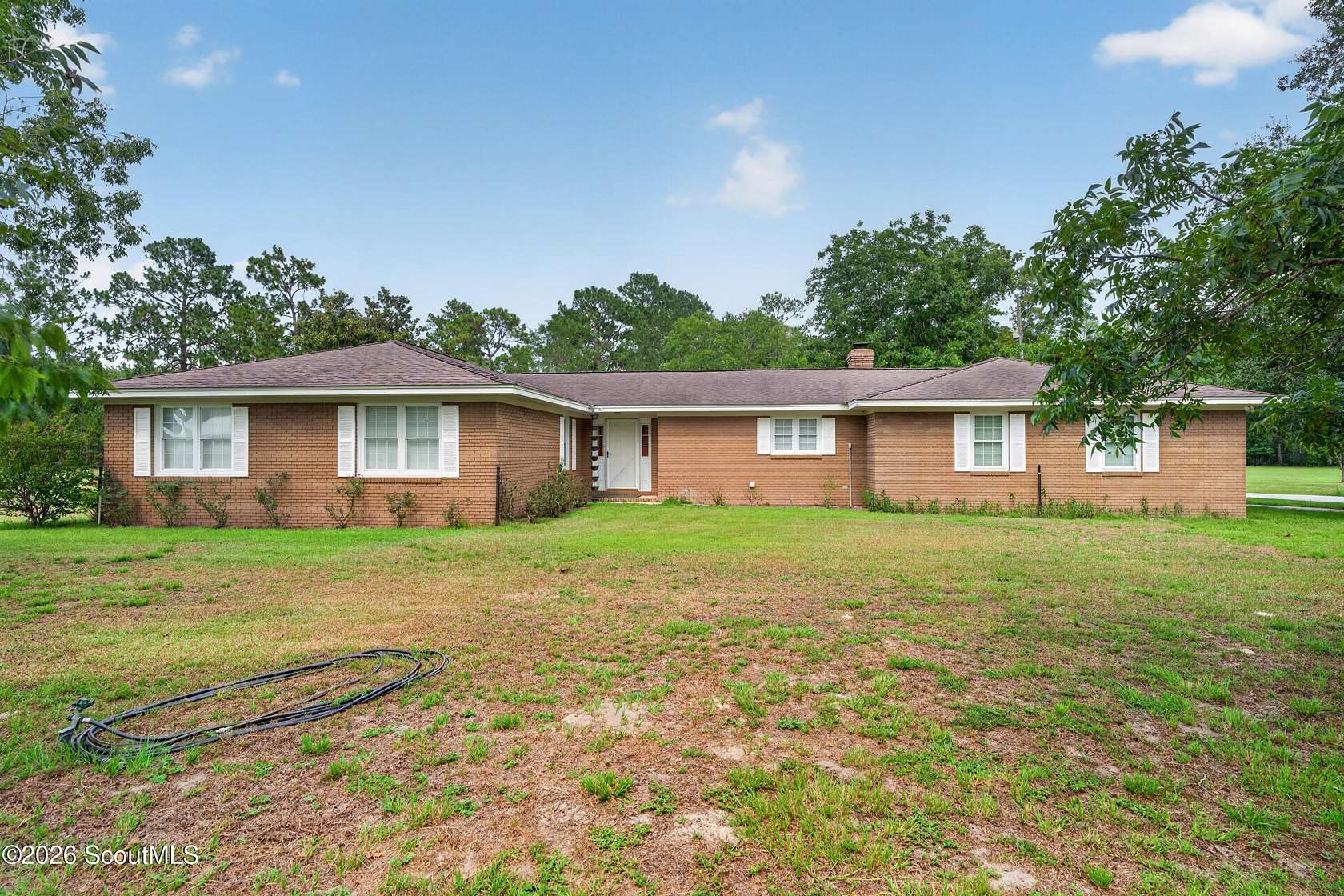 5.36 Acres of Land with Home for Sale in Patterson, Georgia