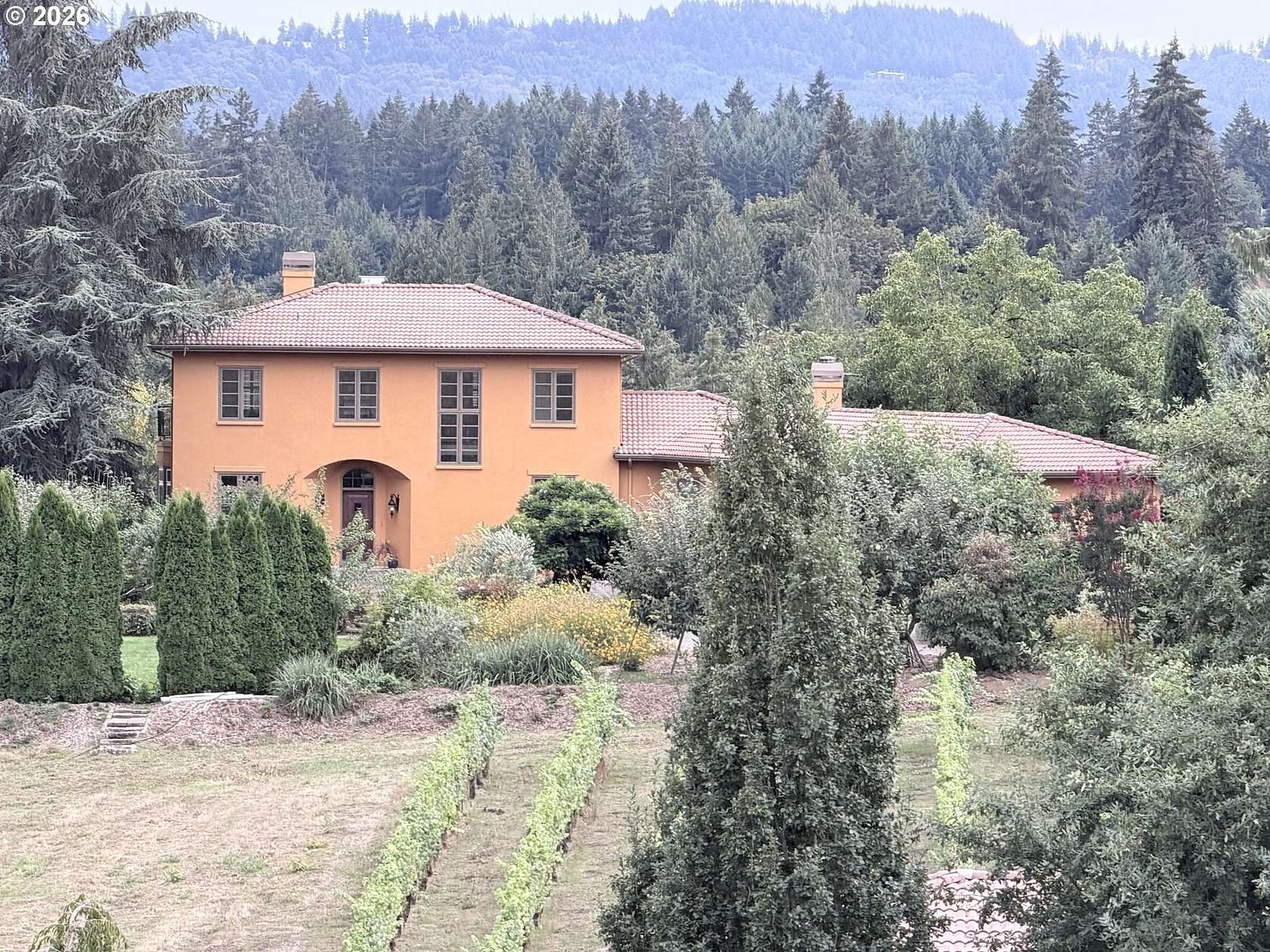 9.85 Acres of Land with Home for Sale in Sherwood, Oregon